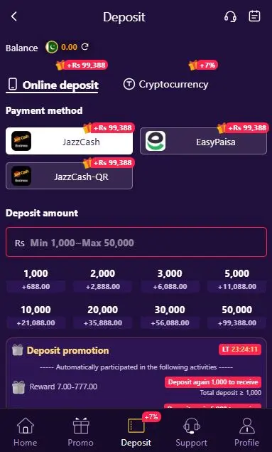 td1947 deposit